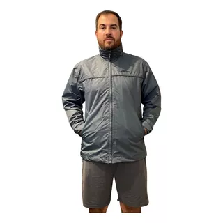 Rompeviento Impermeable Hombre Nix Con Red Capucha Montagne 