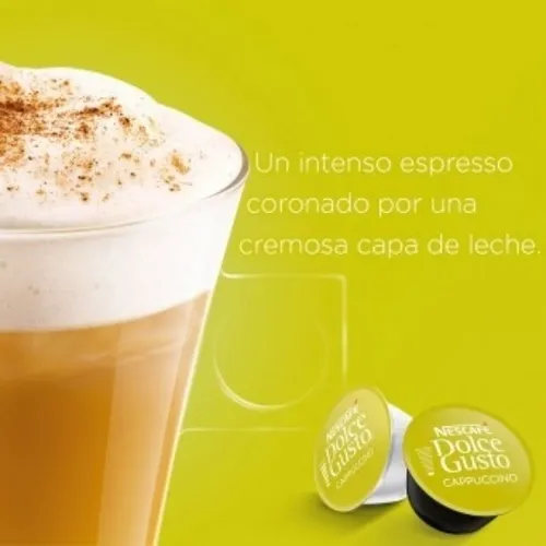 Cápsulas Dolce Gusto Café Cappuccino 16 Un.