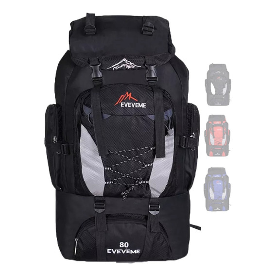 Mochila Trekking 80 L Impermeable Camping Senderismo Outdoor