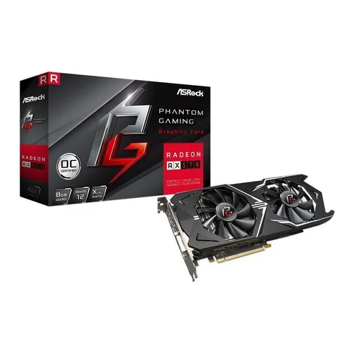 Placa de video AMD ASRock Phantom Gaming X Radeon RX 500 Series RX