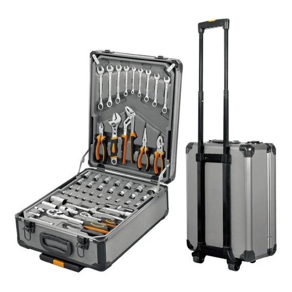 Set Juego Herramientas Maletin Portatil Lusqtoff 245 Pzs