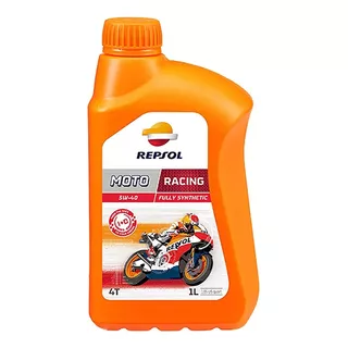 Óleo Repsol Rp Moto Racing 5w40 Sinético 1lt 100% Sintético 