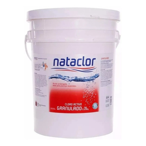 Cloro Granulado Lento X 20 Kg Nataclor