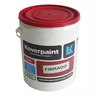 Membrana En Pasta Fibrada Koverpaint 4 Kg