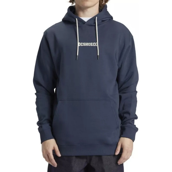 Sudadera Dc Shoes Baseline Azul Hombre Adyft03390-byj0