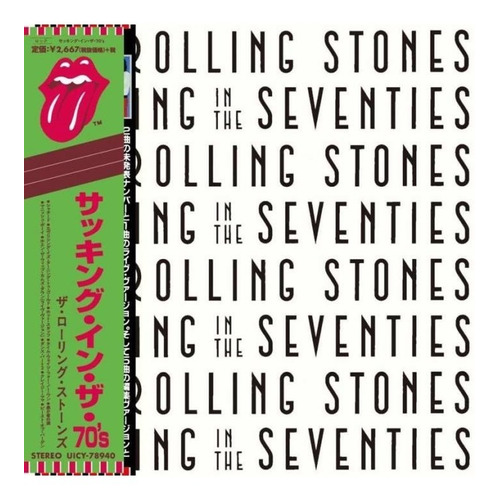 The Rolling Stones Sucking In The Seventies (ed. Japan) Cd