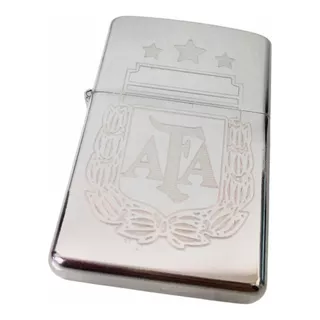 Encendedor Metal Recargabe Afa Tricampeón Grabado Nombre