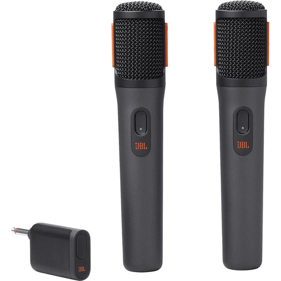 Jbl Micrófonos Inalámbricos Partybox Set Negro