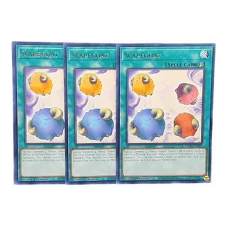 Scapegoat Set 3 Cartas Yugioh! Inglés Rara