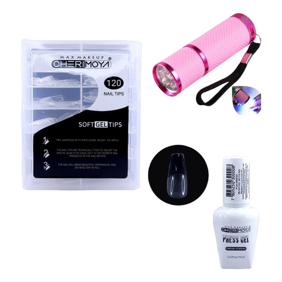 Kit Soft Gel Liquido + Linterna Uv/led