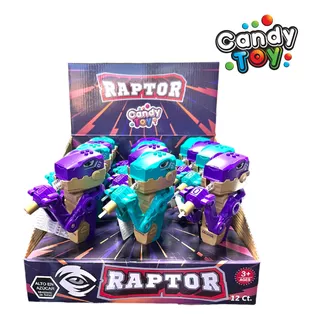 Dulces Candytoy Raptor X12und