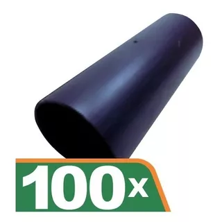 100 Tubos Cebaderos R-25 75 Mm X 250 Mm
