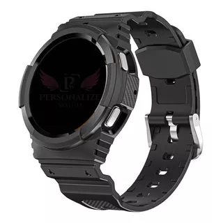 Pulseira Personalize Watch Para Galaxy Watch 4 Classic 46mm Cor Preto