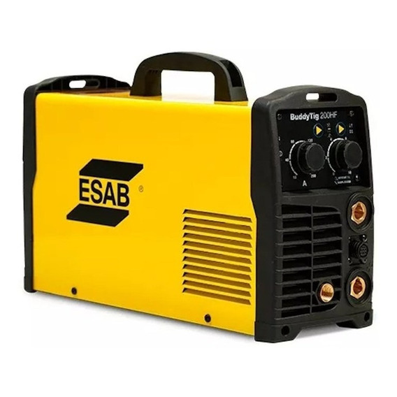 Soldadora inverter ESAB BuddyTig 200HF amarilla 220V