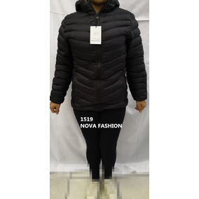 jaqueta de gominho feminina preta