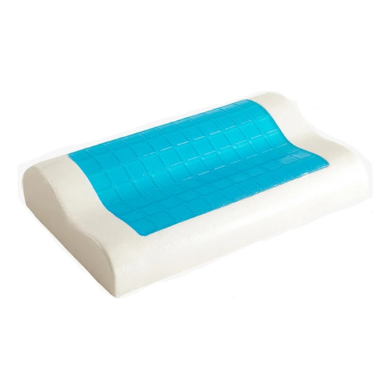 Almohada Viscoelastica Memory Foam Con Gel Térmico 