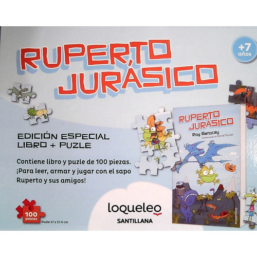 Especial Ruperto Jurásico: Caja Con Libro + Puzle / Berocay