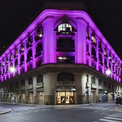 Bañador Led Exterior 1 Mt Rgb Alta Potencia Profesional