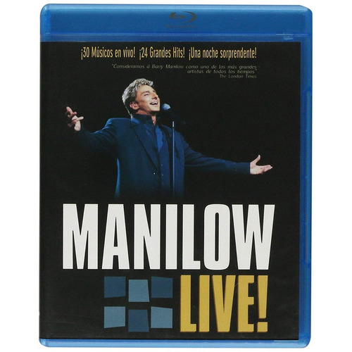 Barry Manilow Manilow Live Concierto Bluray