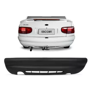 Paragolpe Trasero Escort 1997 1998 1999 2000 5 Puertas Negro