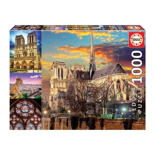Rompecabezas 1000 Pzs Collage Notre Dame Educa 18456