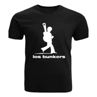 Polera  Los Bunker / Rock Musica Chilena / Banda 