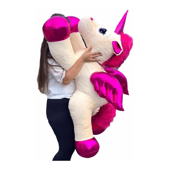 Unicornio Gigante Peluche 1,10mts Perfumado