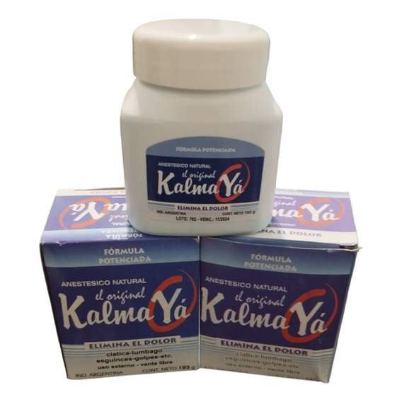 Crema Para Masajes Dolor Kalma Ya, X1 Unidad