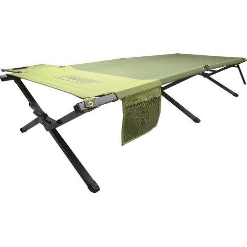 Catre Coleman Trailhead Easy Step Cot Camping Color Verde
