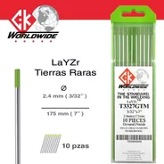 Ck Layzr - Electrodo Tunsgteno Tig Tierras | 2.4mm 3/32 