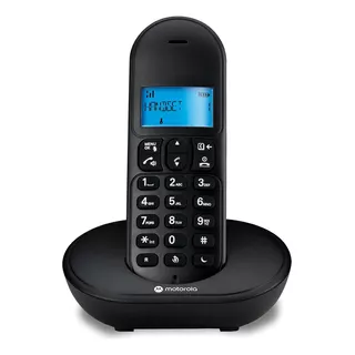 Telefone Sem Fio Com Viva Voz Motorola Mt150 1 Base Preto