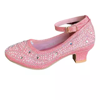 Zapatos De Tacón De Princesa Para  Niñas,