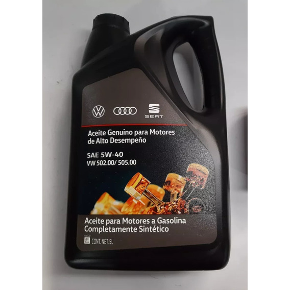 Aceite para motor Volkswagen sintético 5W-40 para carros, pickups & suv de 1 unidad