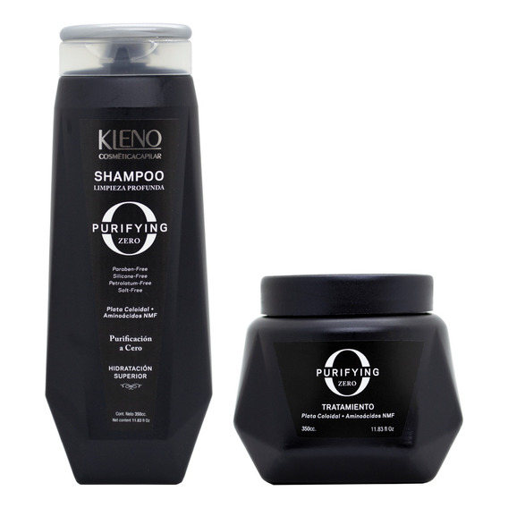 Kleno Purifying Zero Kit Shampoo + Tratamiento Mascara 3c