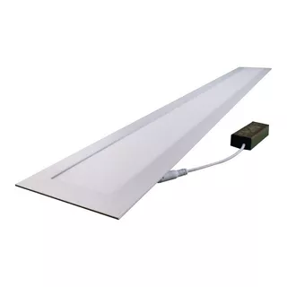 Plafon Led 36w Embutir Ultra Slim 15x120 4000k 120x15 Cor Branco 110v/220v