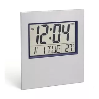 Reloj Digital Cuadrado De Mesa Y Pared Con Fecha Y Temperatura