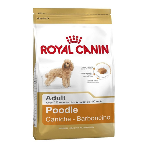 Alimento Royal Canin Breed Health Nutrition Caniche para perro adulto sabor mix en bolsa de 1.5kg