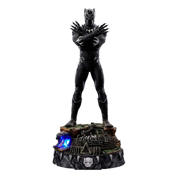 Escala artística de Black Panther 1/10 - Infinity Saga - Iron Studios