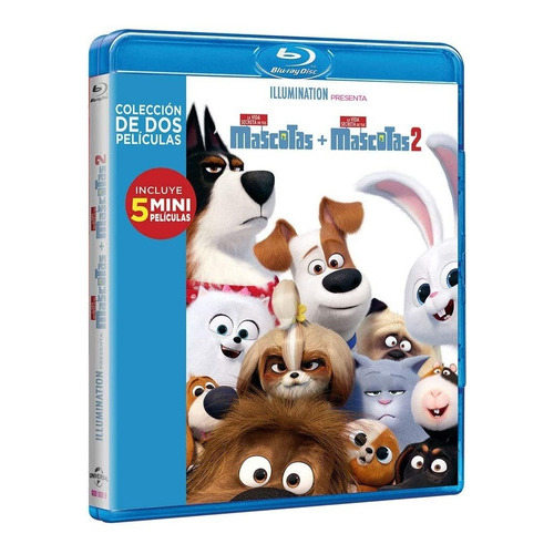 La Vida Secreta De Tus Mascotas 1 Y 2 | Blu Ray Película