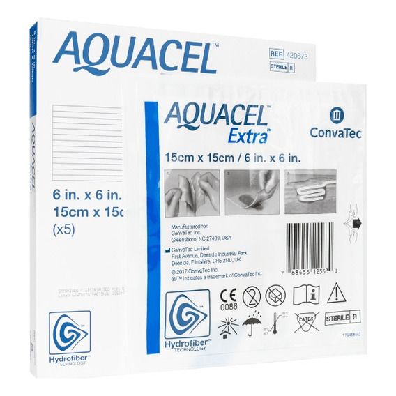 Aquacel Extra 15x15cm (5 Piezas)