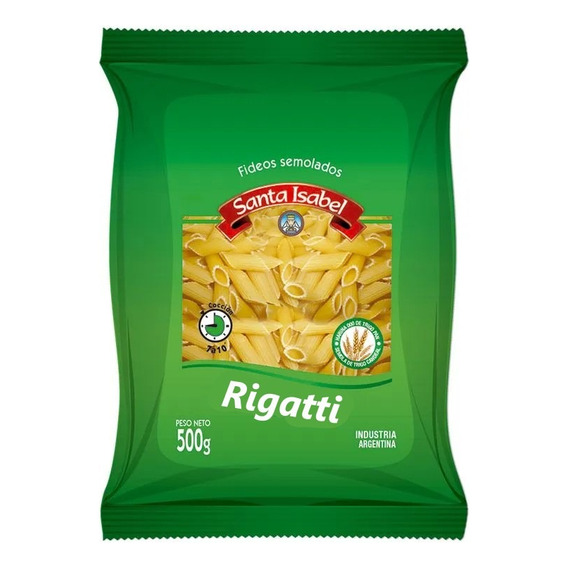 Fideo Santa Isabel Rigatti 500gr