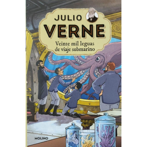 Libro Julio Verne 4. Veinte Mil Leguas De Viaje Submarino -