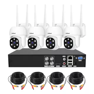 Amyzavls Kit De Cámara De Vigilancia Exterior Disk 500gb Dvr 4 Cámara