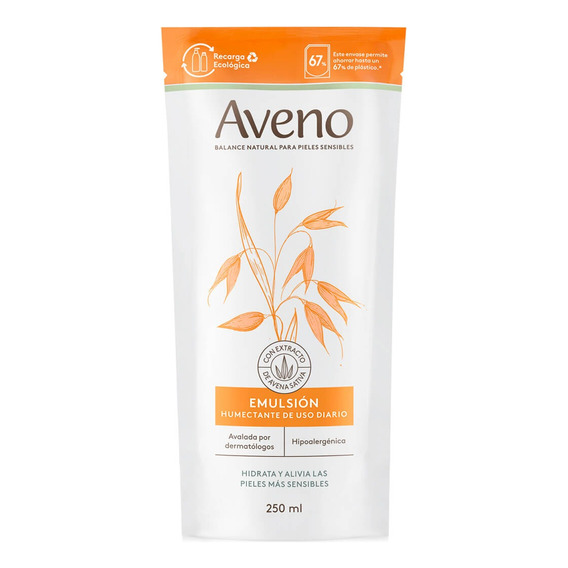 Aveno Emulsión Hidratante Repuesto X 250 Ml