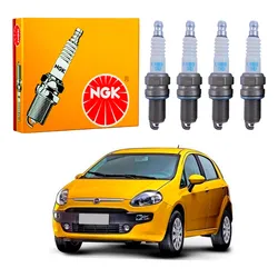  Jogo Velas Ngk Punto 1.6 1.8 16v 2015 A 2017