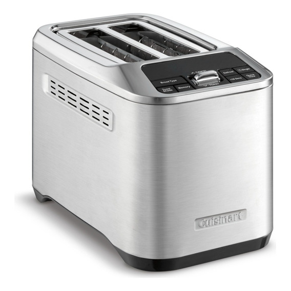Tostadora motorizada Cuisinart Toaster de acero inoxidable, color: acero inoxidable