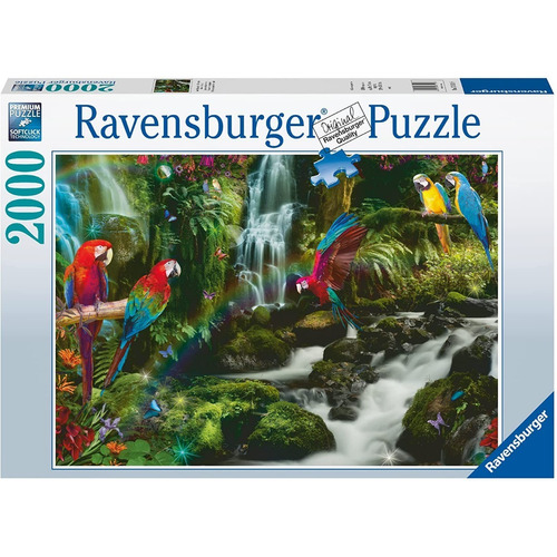 Rompecabezas Puzzle 2000 Paraíso De Los Loros Ravensburger