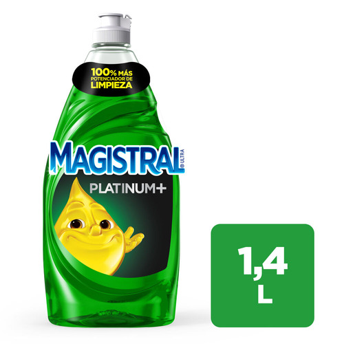 Detergente Liquido Magistral Platinum Plus 1.4L