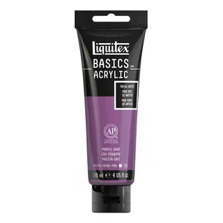 Tinta Acrílica Liquitex Basics 263 Purple Gray 118ml