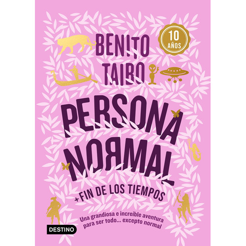 Persona normal (Rosa), de TAIBO, BENITO. Serie Destino Joven Editorial Destino México, tapa blanda en español, 2021